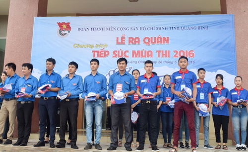 Ra quân chương trình 'Tiếp sức mùa thi' năm 2016